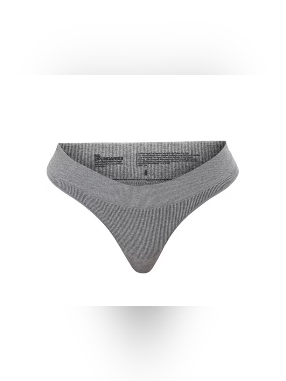 No Boundaries Women's Seamless Thong Panties